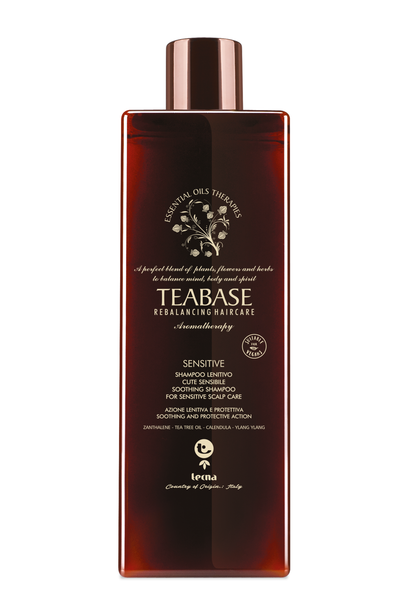 Шампунь для чувствительной кожи головы 250 мл TEABASE SENSITIVE SCALP SHAMPOO